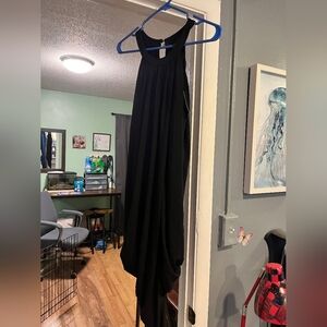 BCBGMAXAZRIA Aurora black cocoon dress size s